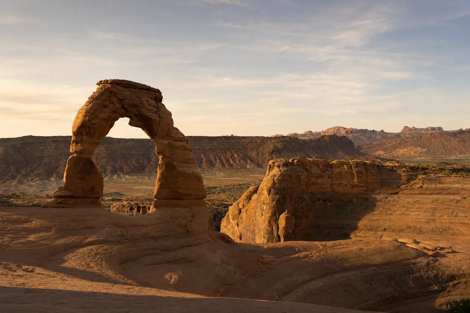 Delicate Arch, en el parque de Arches, cerca de Moab