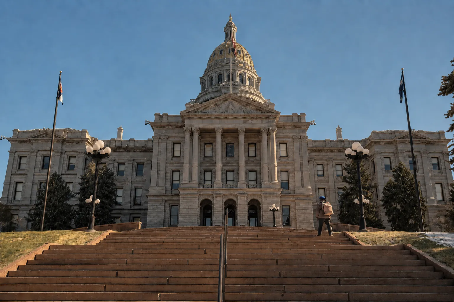 El Capitolio de Denver, punto de arranque del viaje