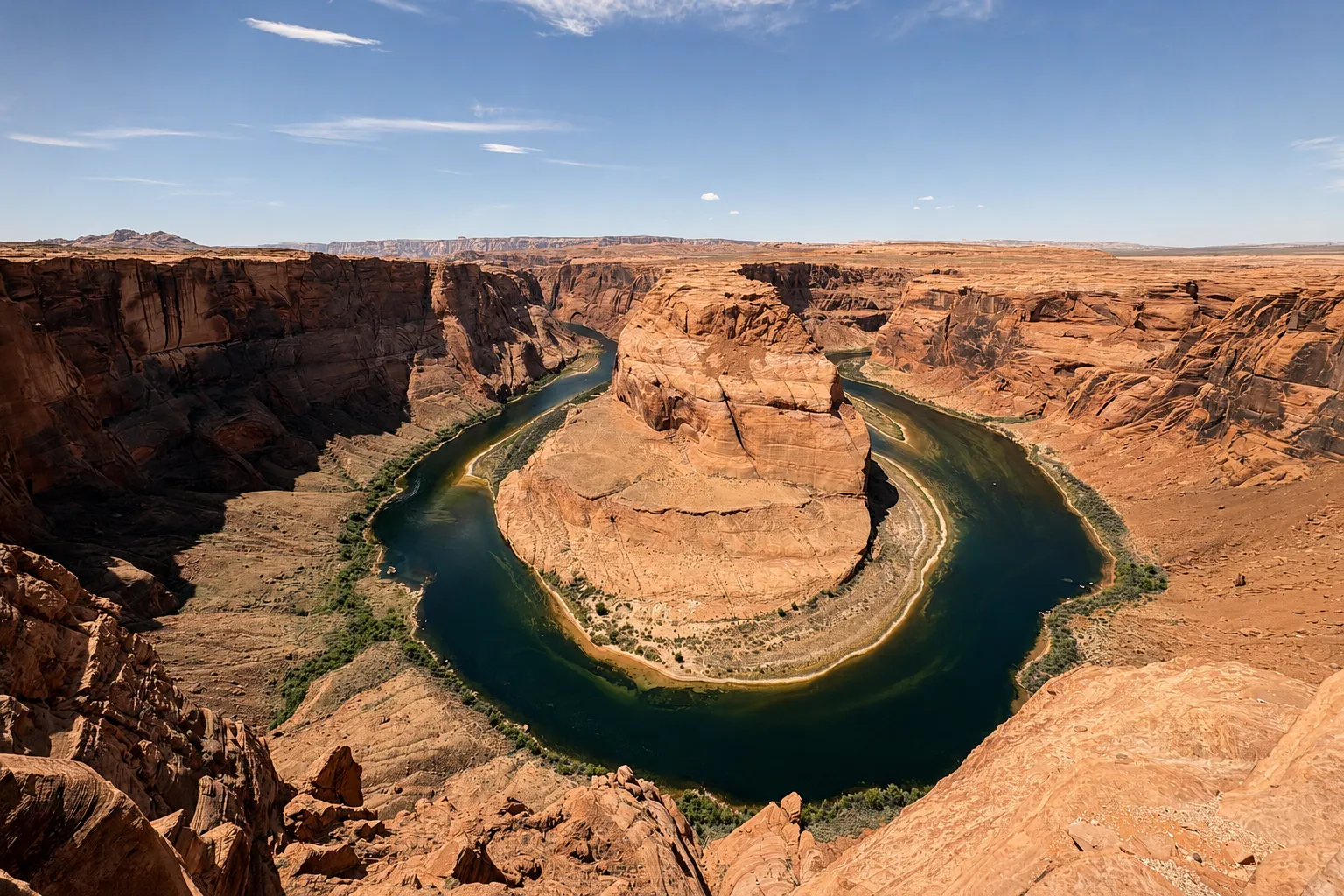 Horseshoe Bend, el meandro del río Colorado en forma de herradura