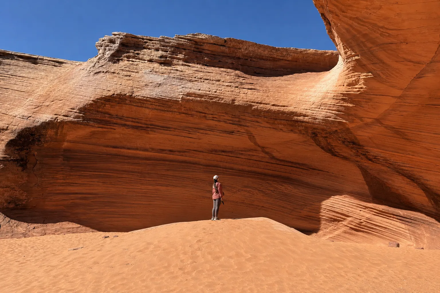 Vistas del lago Powell desde Page, Arizona